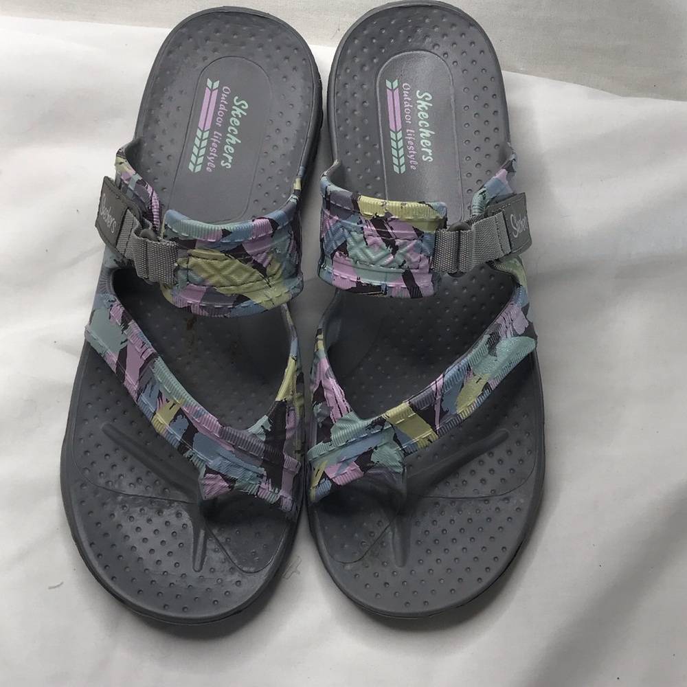 Skechers Multicolor Strap Outdoor Lifestyles Sandals Size 9